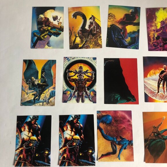 Vintage Lot of 20 Richard Corben Collector Cards 1993 Comic‎ Images + 2 wrappers - Picture 2 of 11